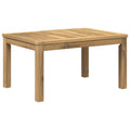vidaXL Stolik kawowy Biały 50 x 68,5 x 36 cm Lite Drewno Akacji