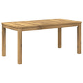 vidaXL Stolik kawowy Biały 50 x 100,5 x 45 cm Lite Drewno Akacji