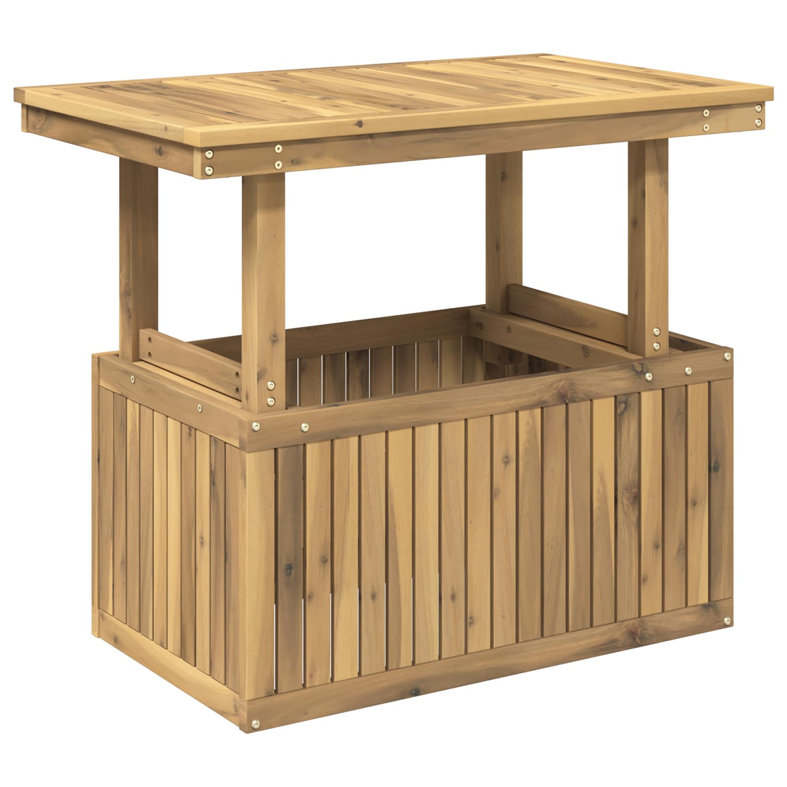 vidaXL Biały 90 x 55 x 75/44,5 cm