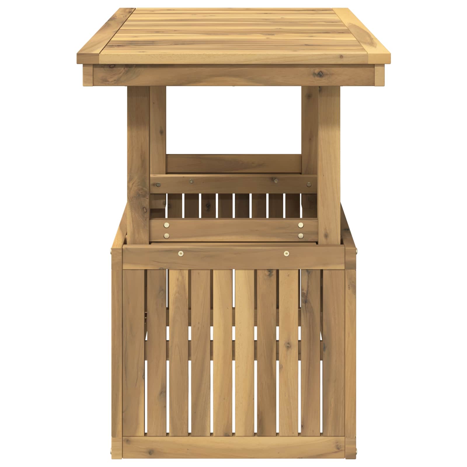 vidaXL Biały 90 x 55 x 75/44,5 cm