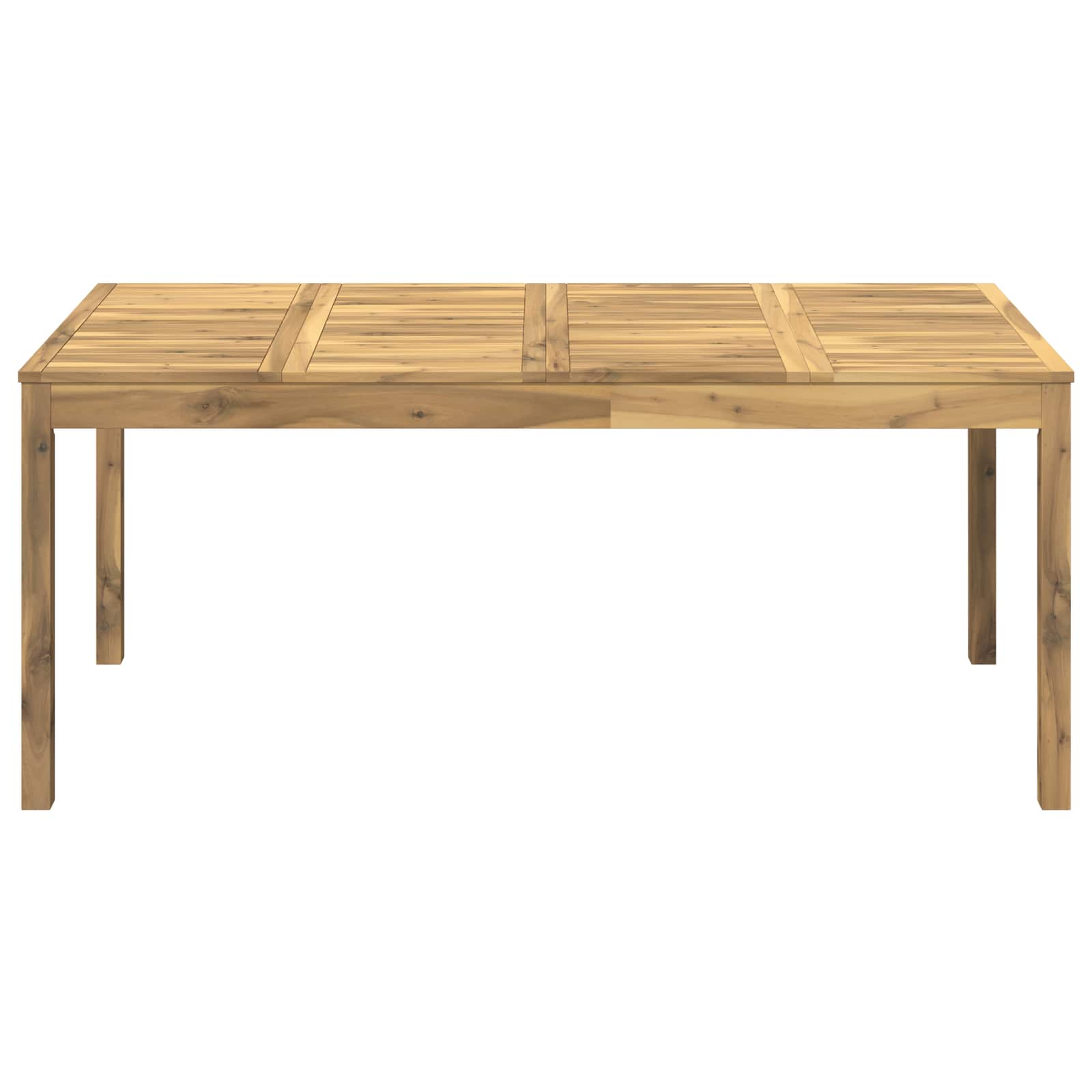 vidaXL Stół do kolacji w ogrodzie Biały 180 x 88,5 x 75 cm