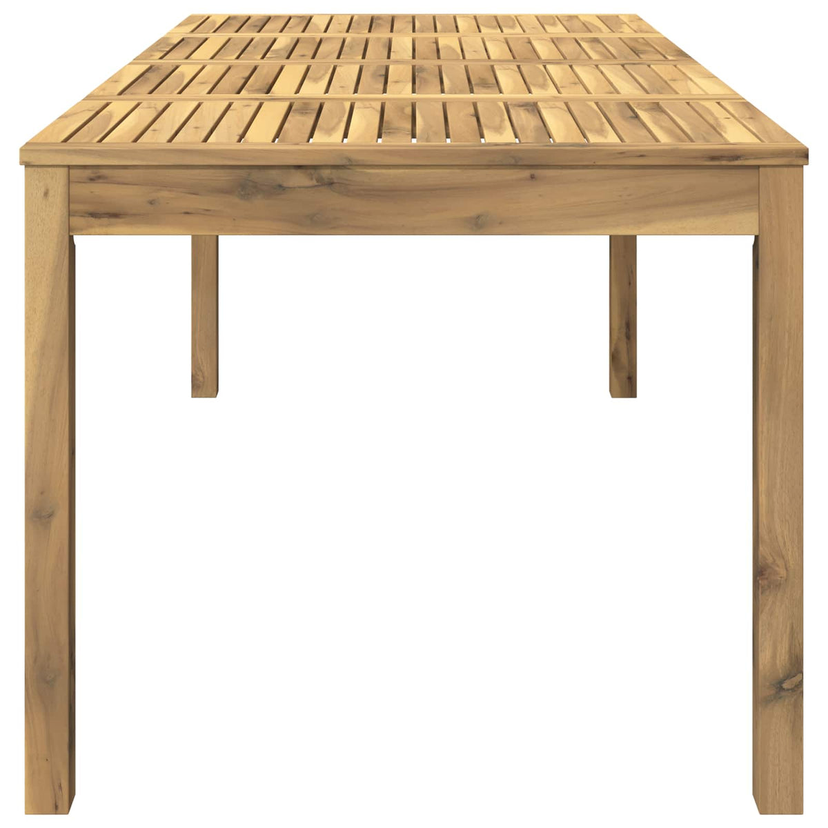 vidaXL Stół do kolacji w ogrodzie Biały 180 x 88,5 x 75 cm