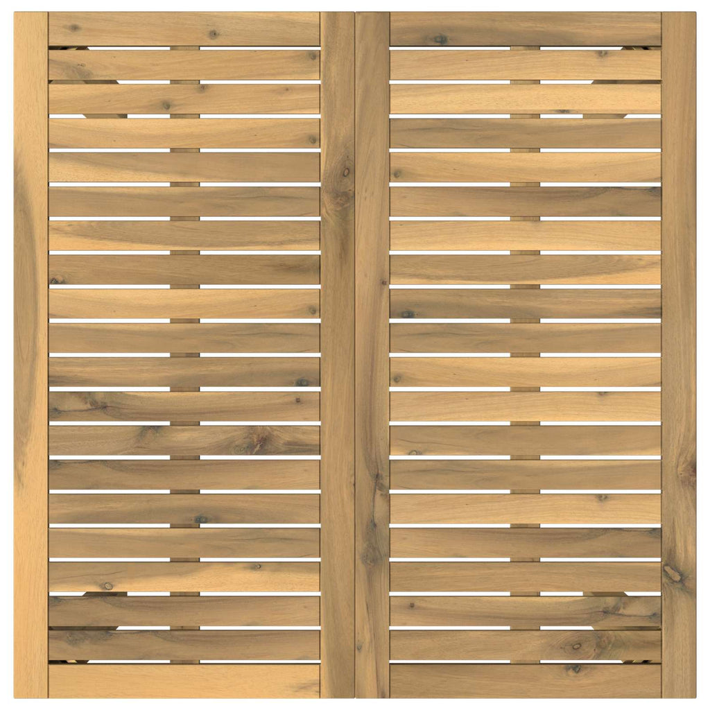 vidaXL Stół barowy ogrodowy Biały 80 x 80,5 x 105 cm