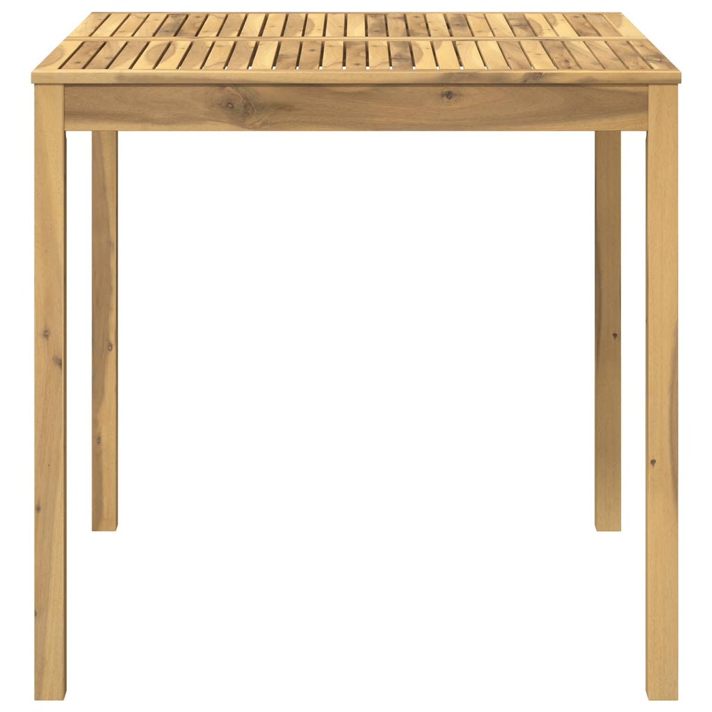 vidaXL Stół barowy ogrodowy Biały 110 x 108,5 x 105 cm