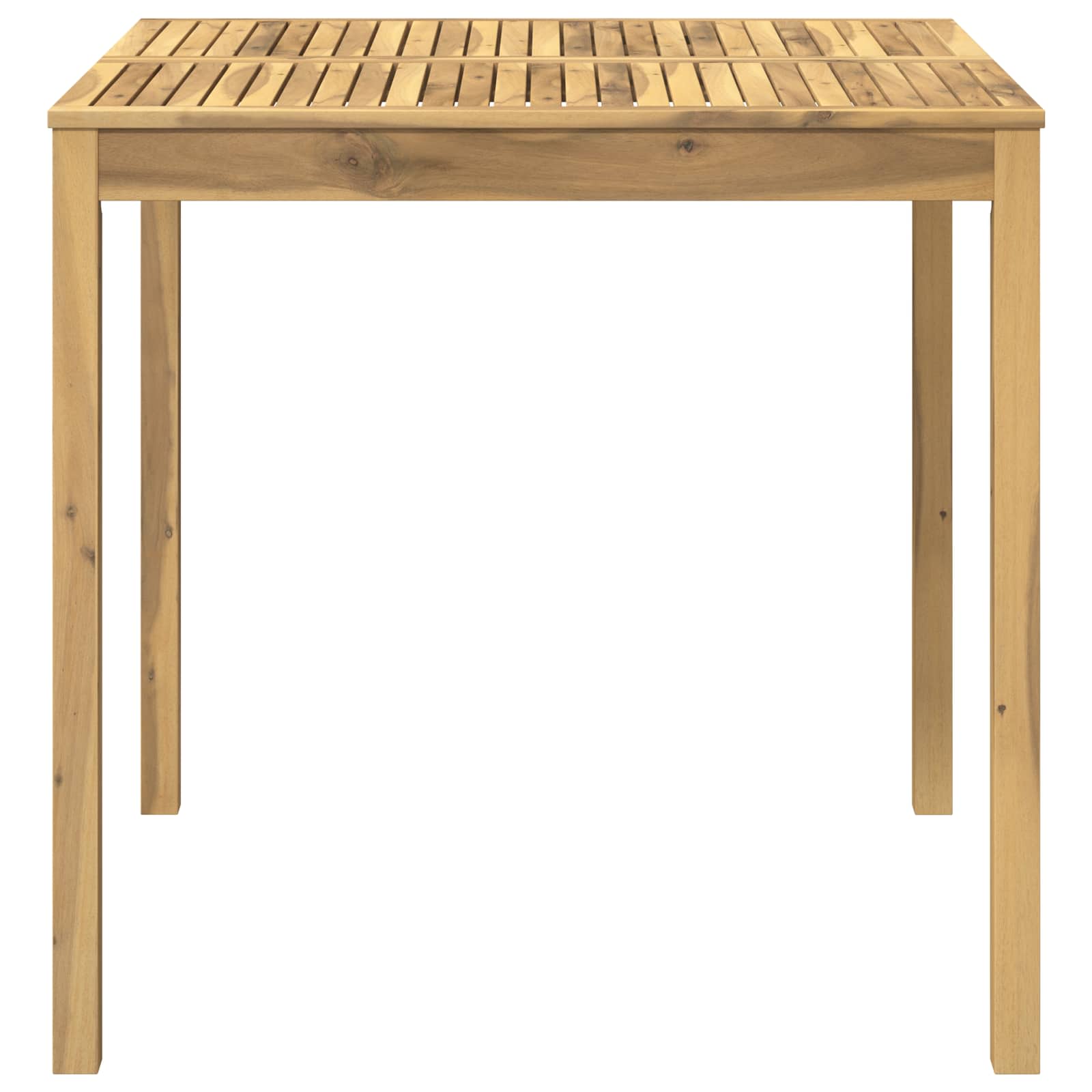 vidaXL Stół barowy ogrodowy Biały 110 x 108,5 x 105 cm