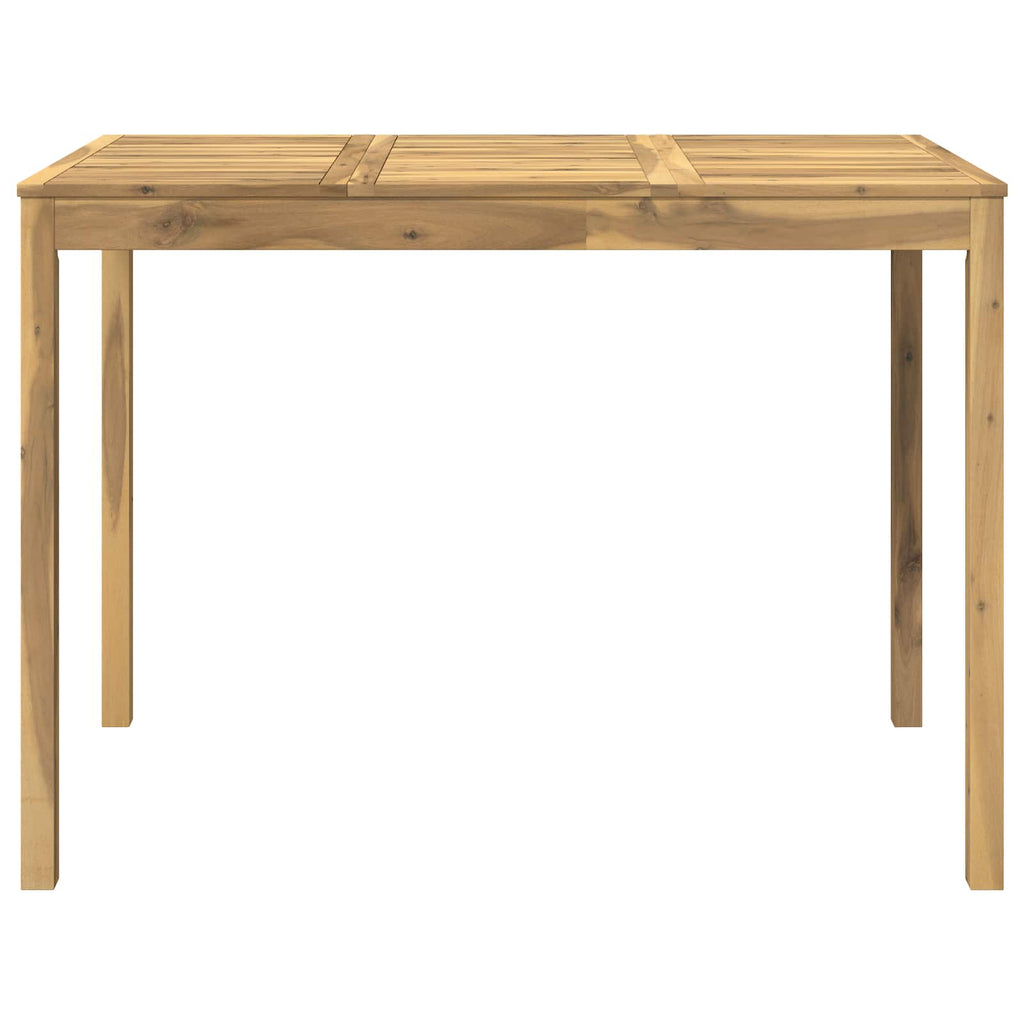 vidaXL Stół barowy ogrodowy Biały 147 x 88,5 x 105 cm