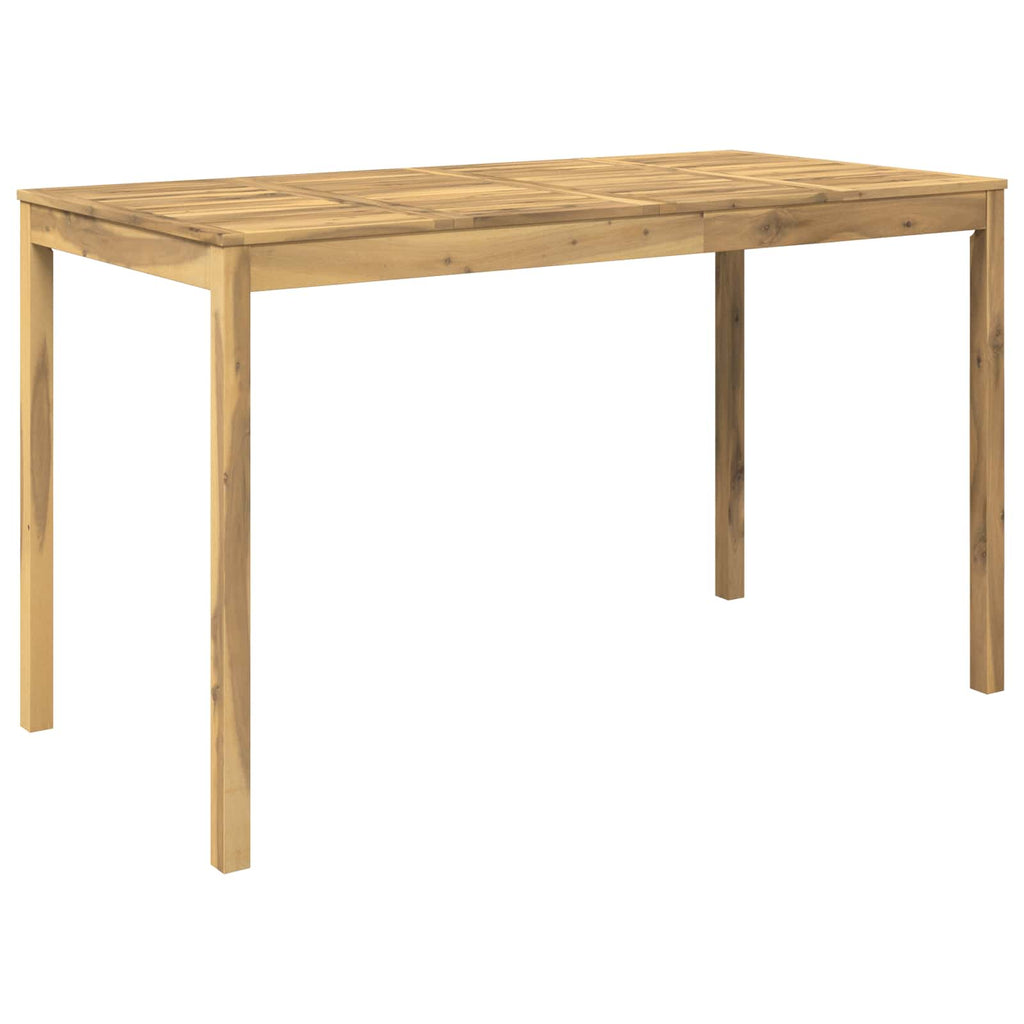 vidaXL Stół barowy ogrodowy Biały 180 x 88,5 x 105 cm