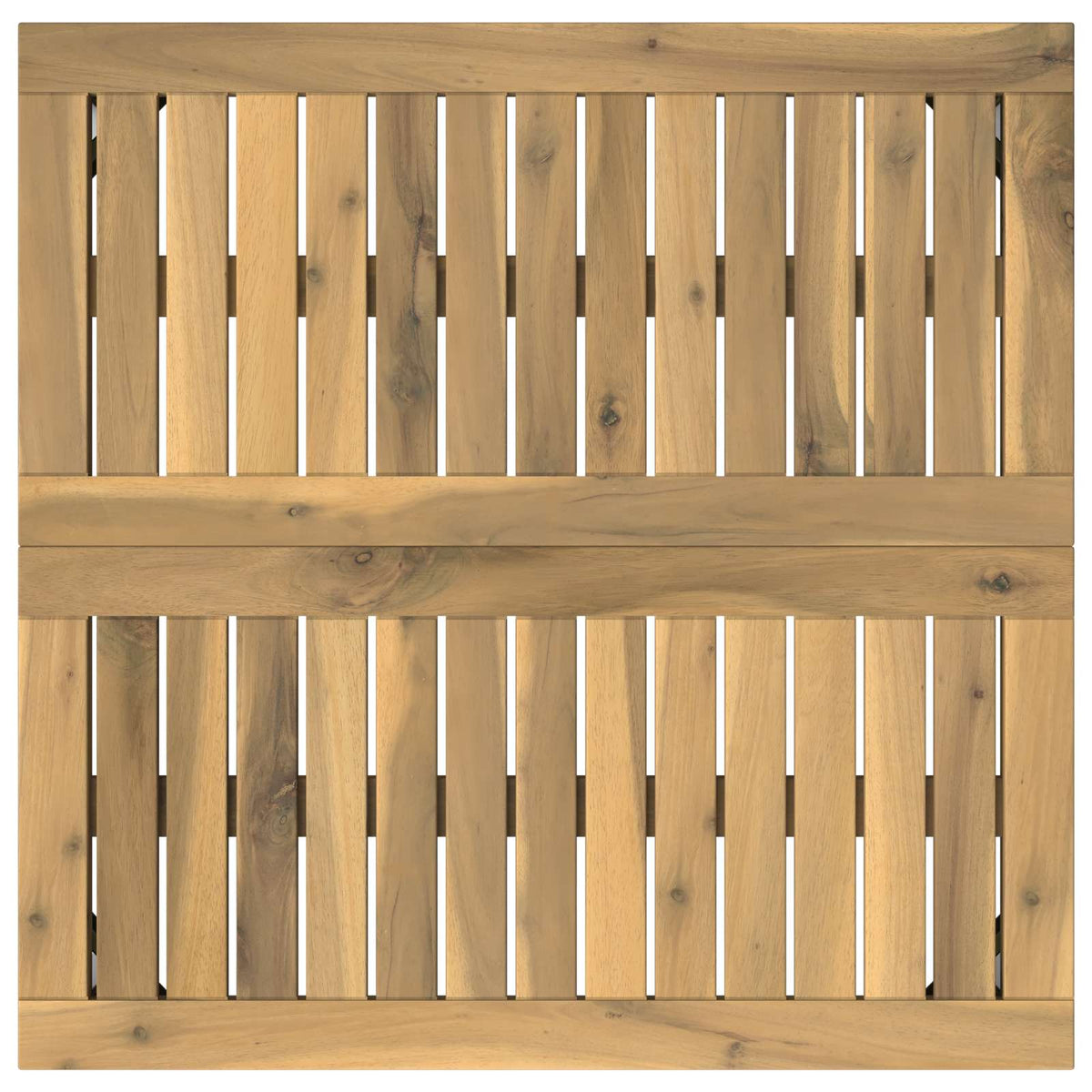 vidaXL Stolik kawowy Biały 60 x 60,5 x 36 cm Lite Drewno Akacji