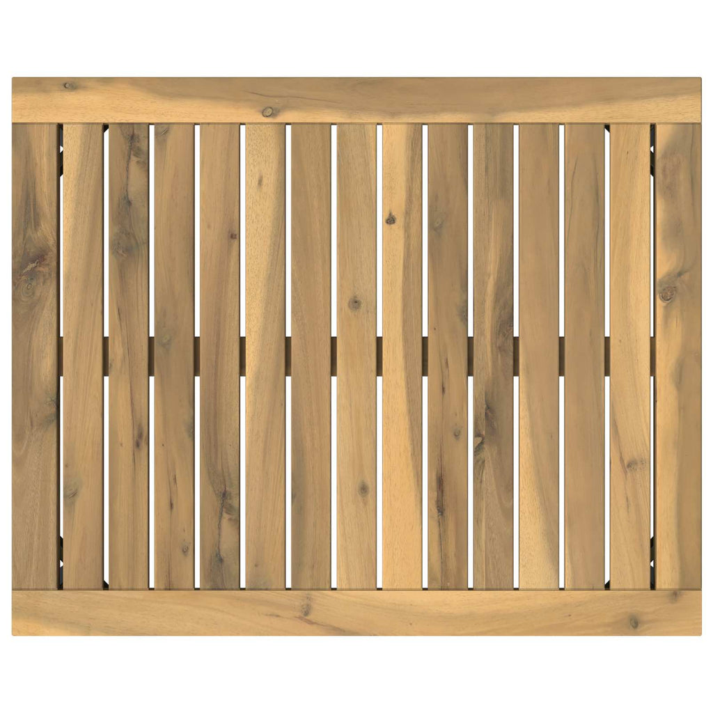 vidaXL Stolik kawowy biały i czarny 50 x 60,5 x 36 cm