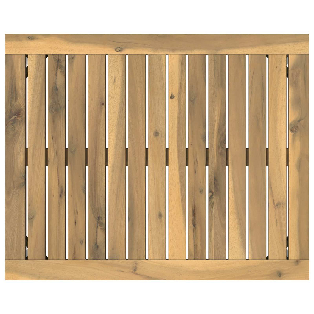 vidaXL Stolik kawowy Biały 49 x 60,5 x 36 cm Lite Drewno Akacji