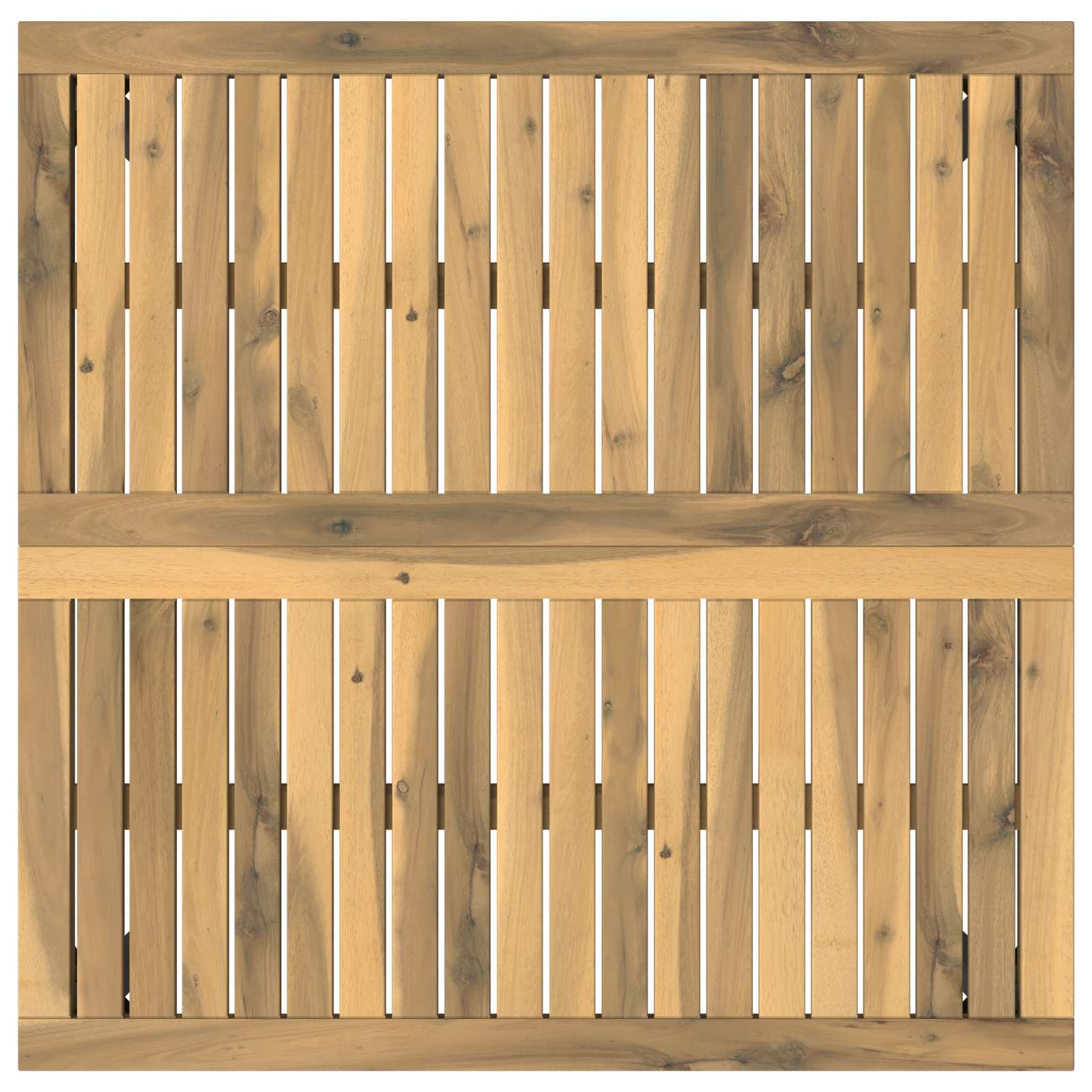 vidaXL Stolik kawowy biały i czarny 80 x 80,5 x 45 cm
