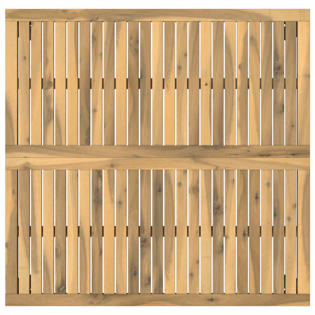 vidaXL Stolik kawowy biały i czarny 100 x 100,5 x 45 cm