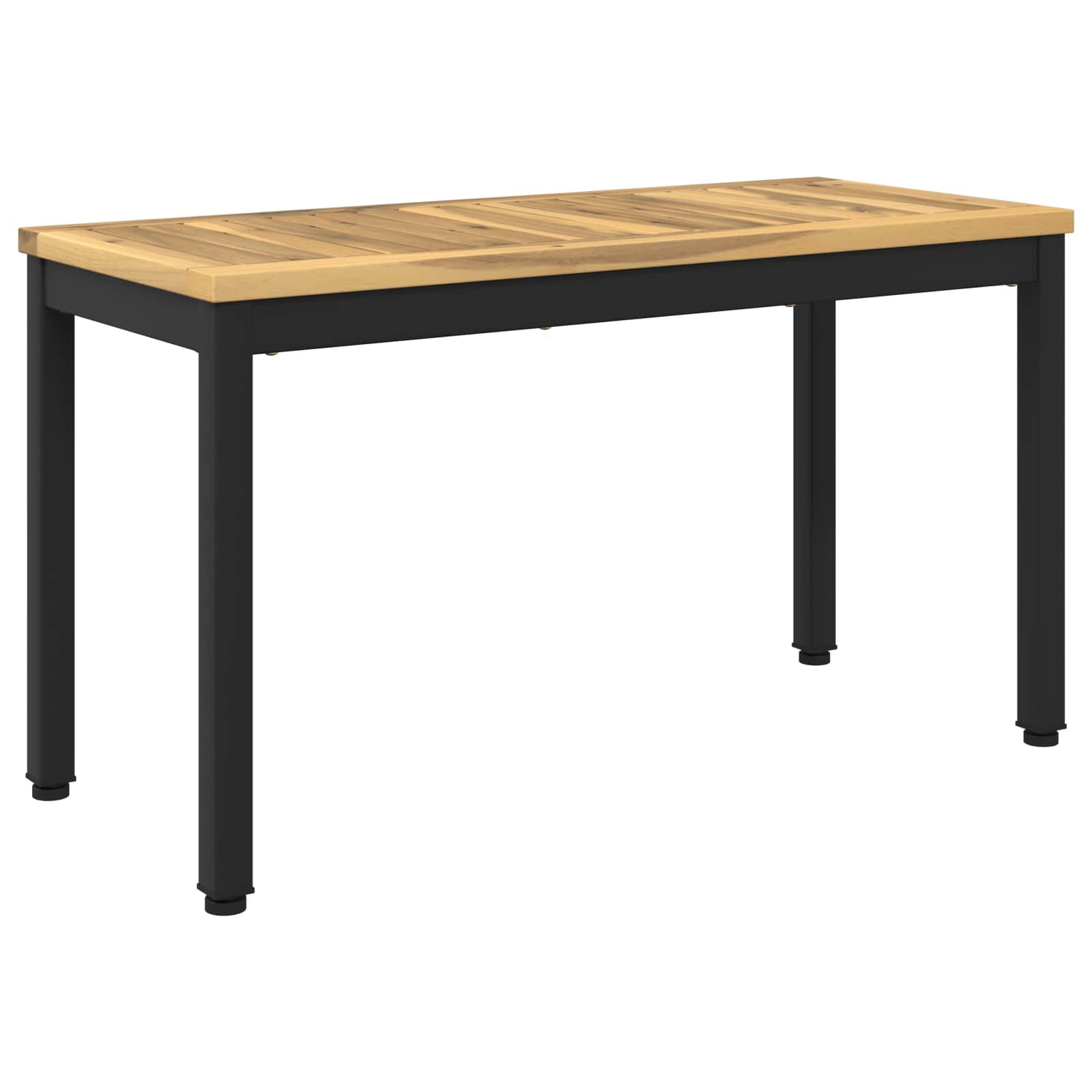 vidaXL Ławka ogrodowa 80,5 x 35 x 45 cm Lite Drewno Akacji Prostokątny