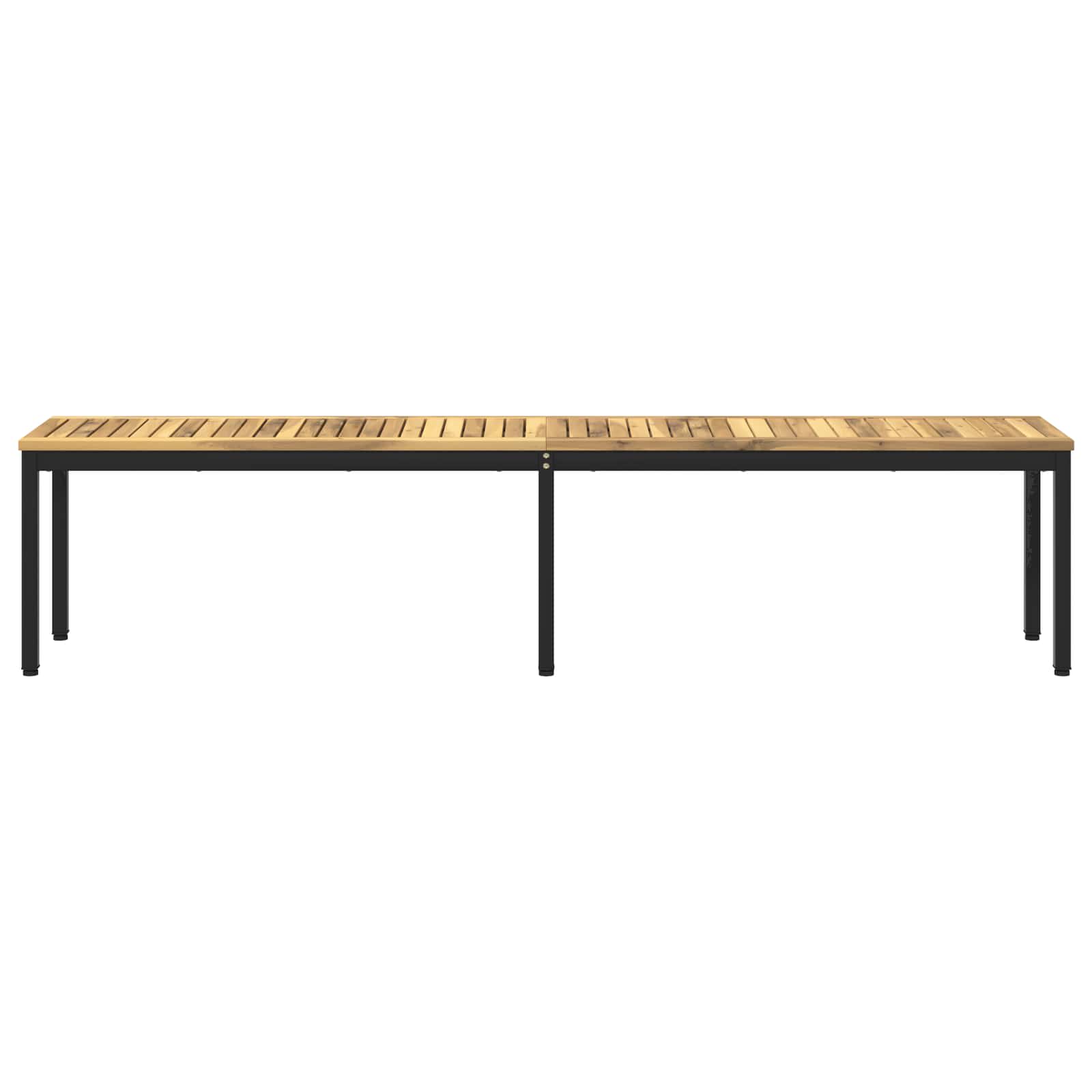 vidaXL Ławka ogrodowa 201 x 35 x 45 cm Lite Drewno Akacji Prostokątny
