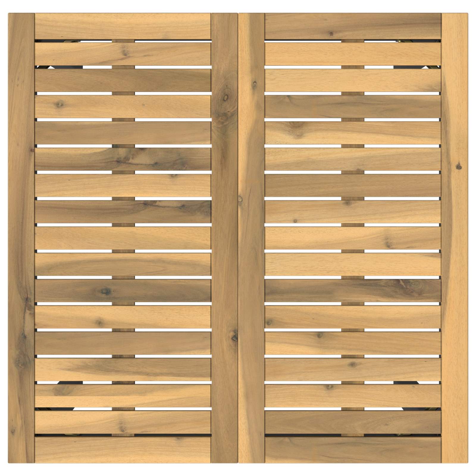 vidaXL Stół barowy ogrodowy biały i czarny 70 x 68,5 x 105 cm