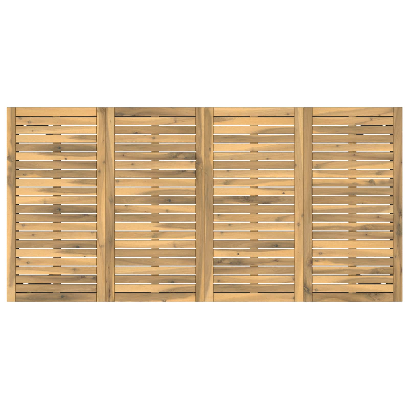 vidaXL Stół barowy ogrodowy biały i czarny 180 x 88,5 x 105 cm