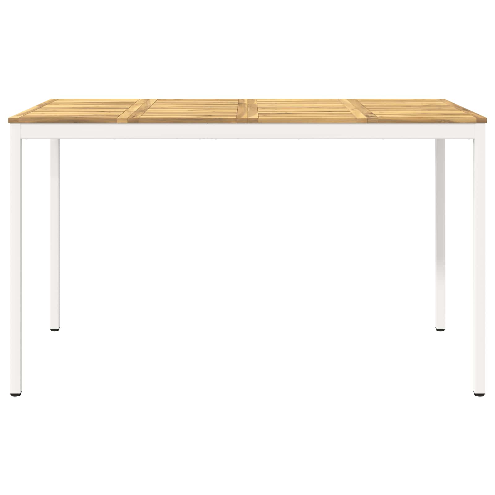 vidaXL Stół barowy ogrodowy Biały 180 x 88,5 x 105 cm