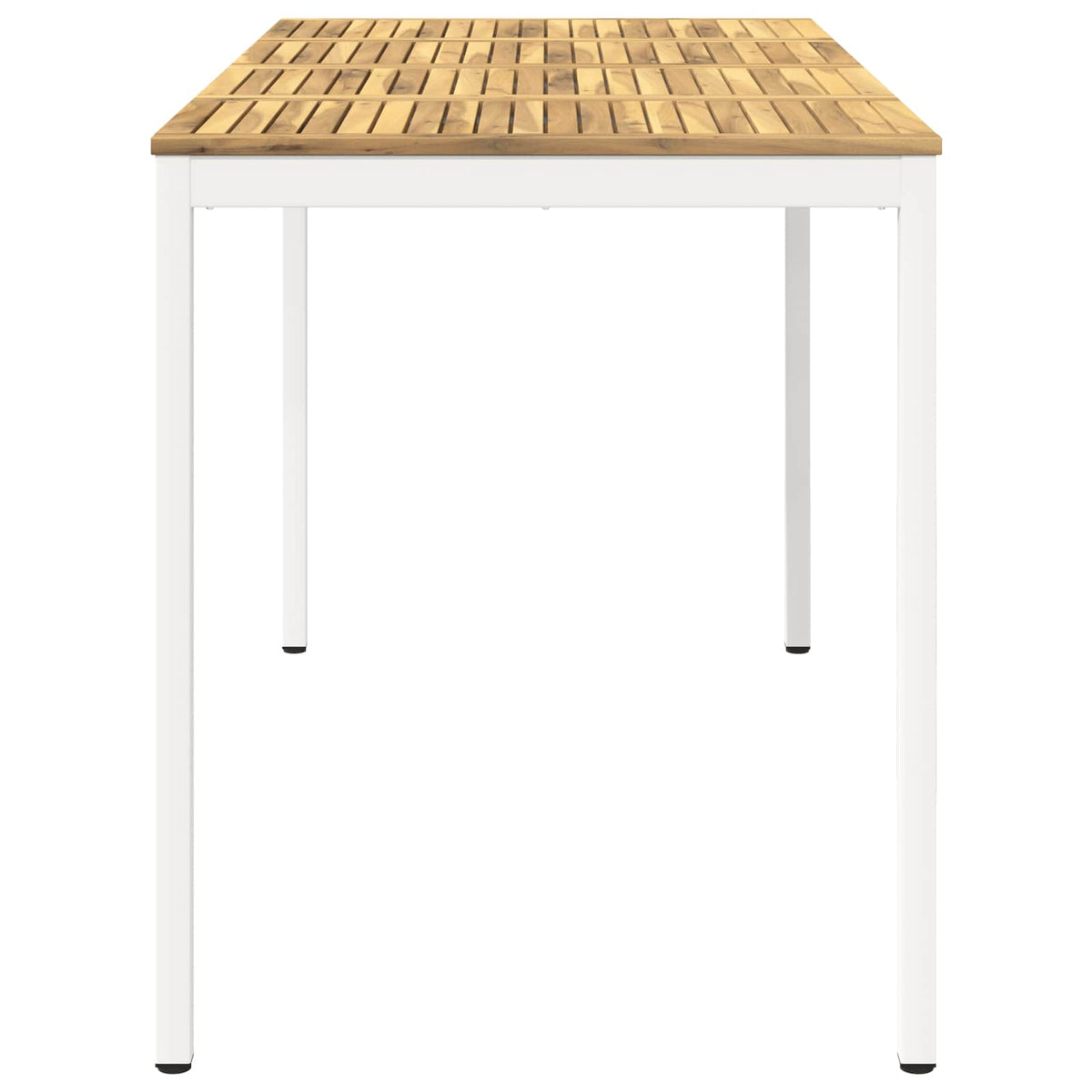 vidaXL Stół barowy ogrodowy Biały 180 x 88,5 x 105 cm