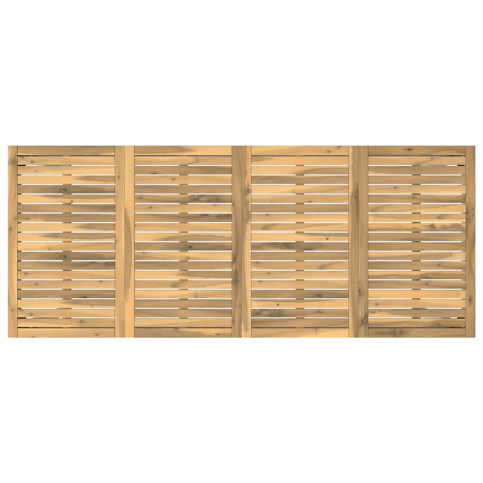 vidaXL Stół barowy ogrodowy Biały 196 x 80,5 x 105 cm