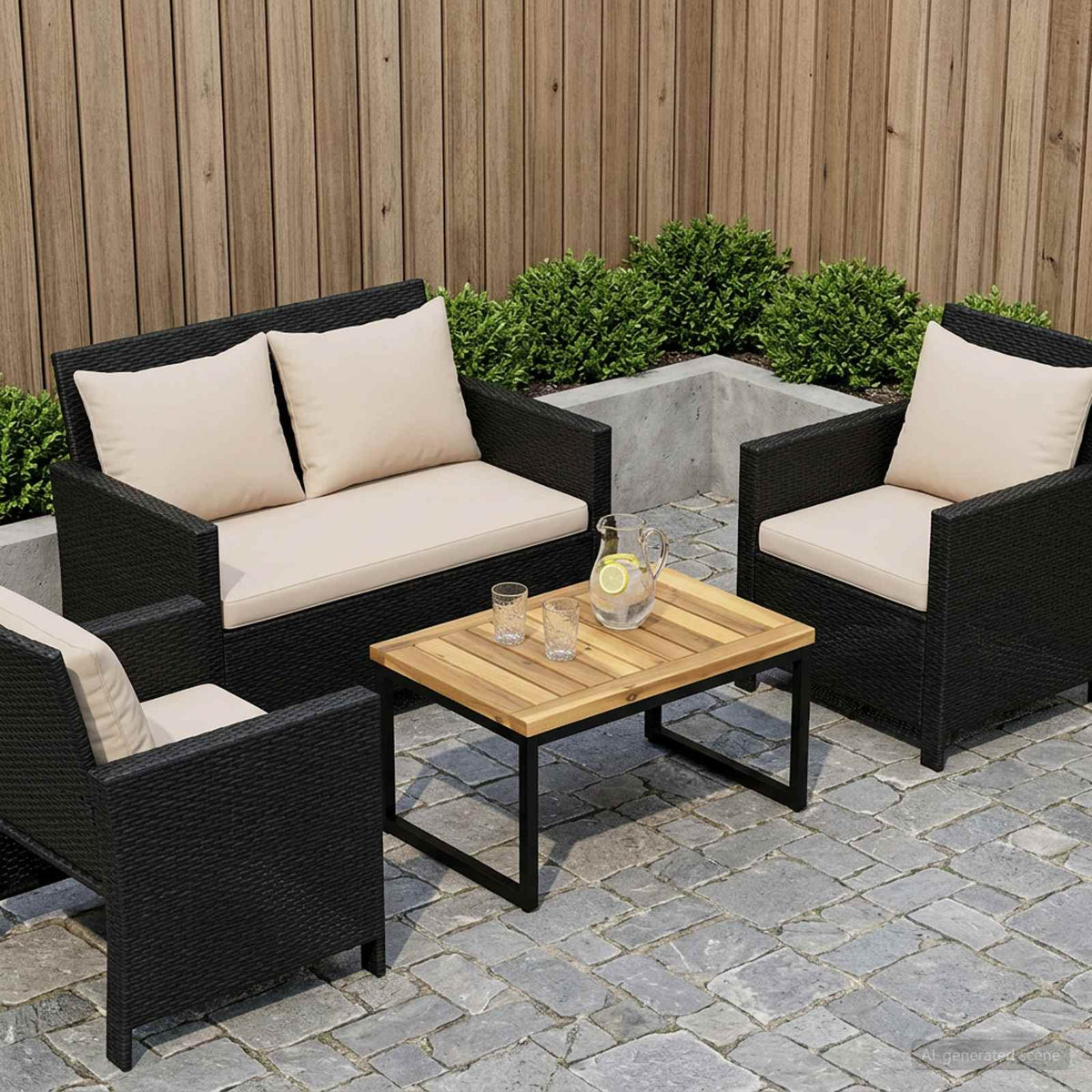 vidaXL Blat stołu 40,5 x 40 x 2 cm Prostokątny Lite Drewno Akacji