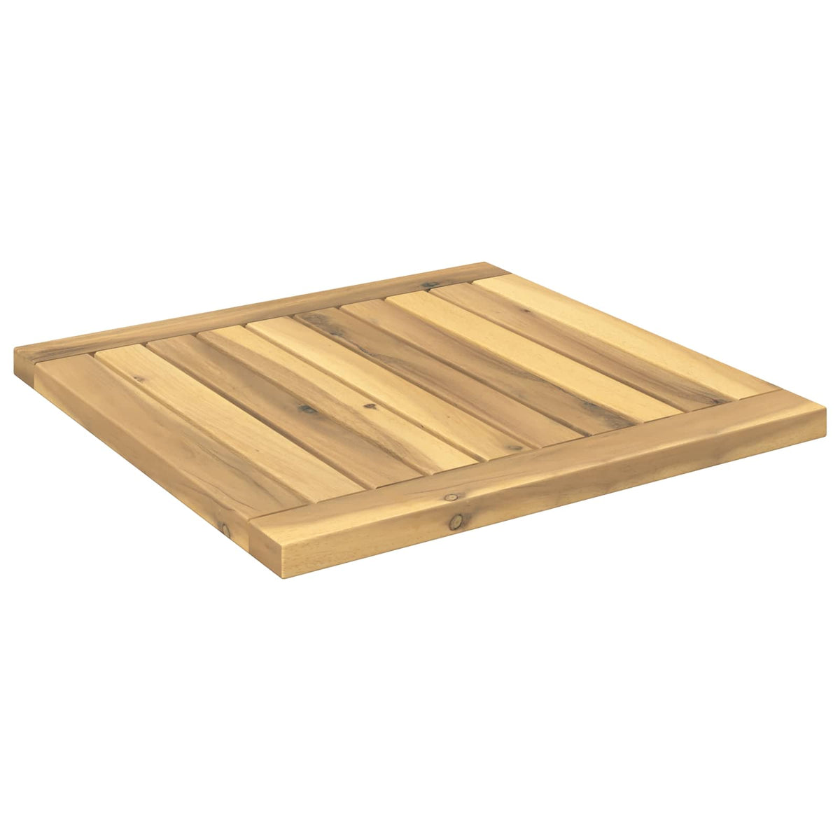 vidaXL Blat stołu 40,5 x 40 x 2 cm Prostokątny Lite Drewno Akacji