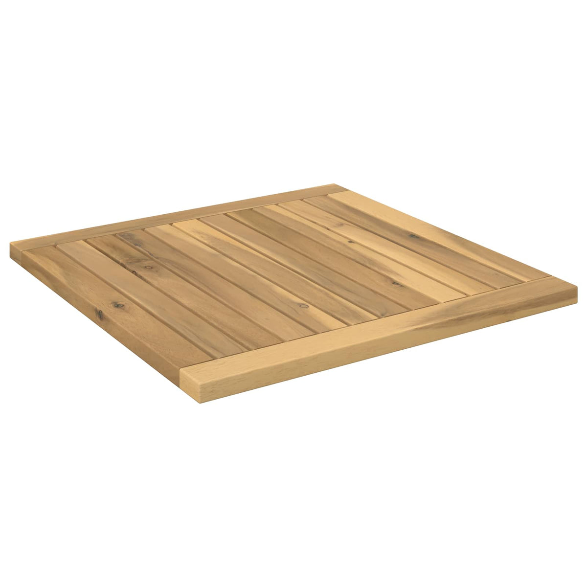 vidaXL Blat stołu 48,5 x 49 x 2 cm Prostokątny Lite Drewno Akacji