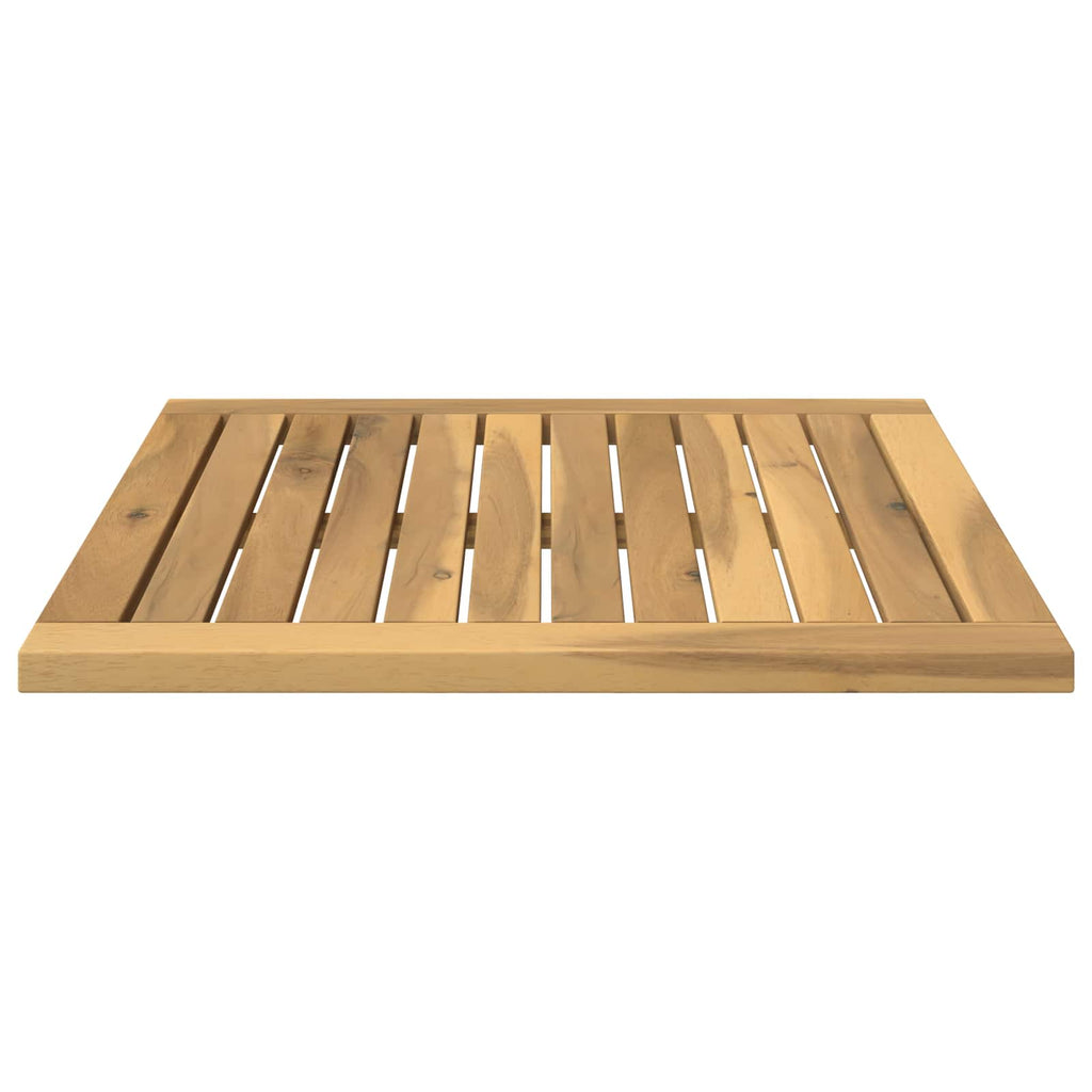 vidaXL Blat stołu 48,5 x 49 x 2 cm Prostokątny Lite Drewno Akacji