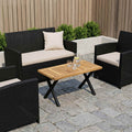 vidaXL Blat stołu 60,5 x 30 x 2 cm Prostokątny Lite Drewno Akacji