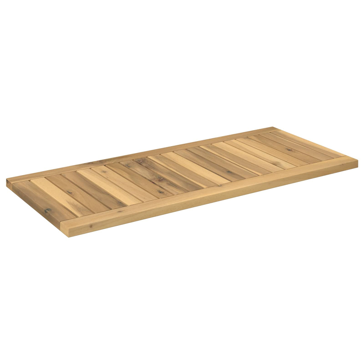 vidaXL Blat stołu 80,5 x 35 x 2 cm Prostokątny Lite Drewno Akacji