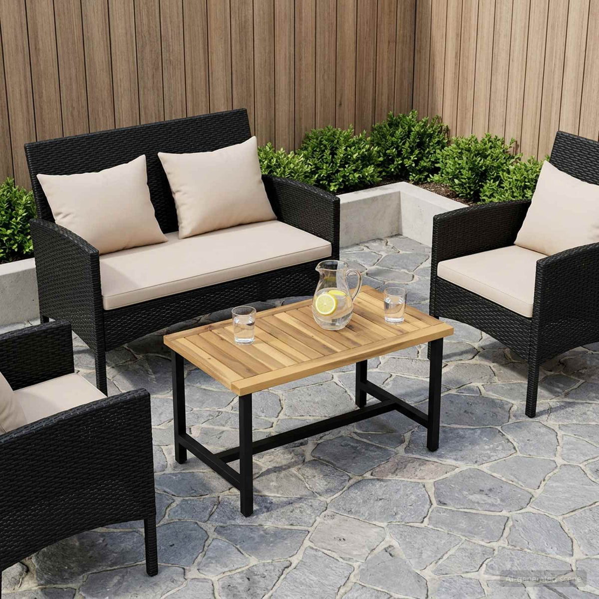 vidaXL Blat stołu 68,5 x 40 x 2 cm Prostokątny Lite Drewno Akacji