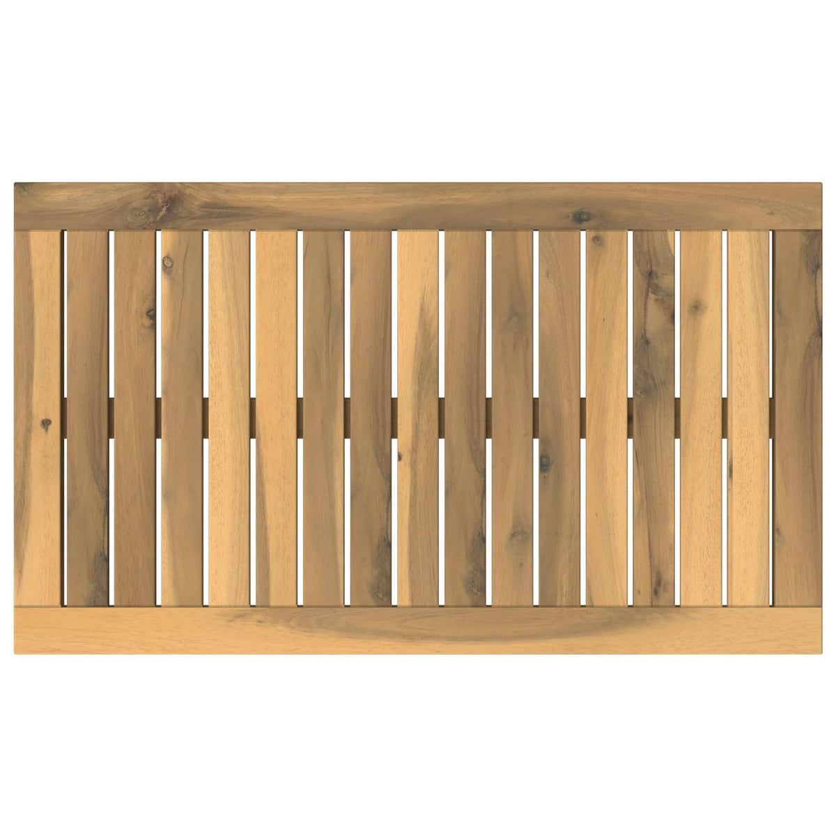 vidaXL Blat stołu 68,5 x 40 x 2 cm Prostokątny Lite Drewno Akacji