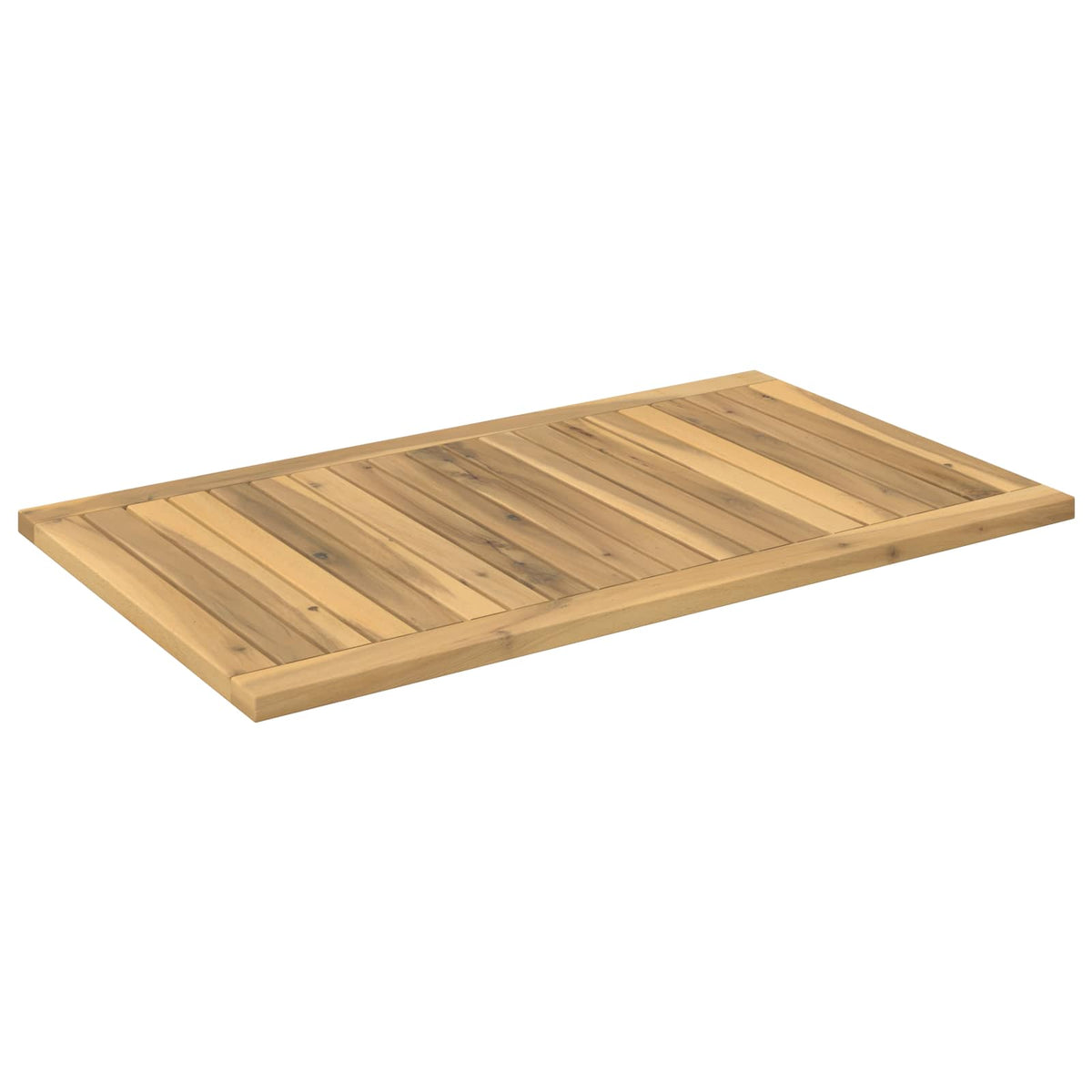 vidaXL Blat stołu 80,5 x 47 x 2 cm Prostokątny Lite Drewno Akacji
