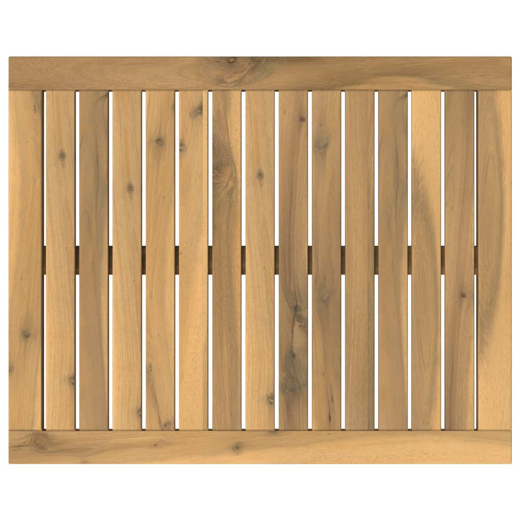 vidaXL Blat stołu 60,5 x 49 x 2 cm Prostokątny Lite Drewno Akacji