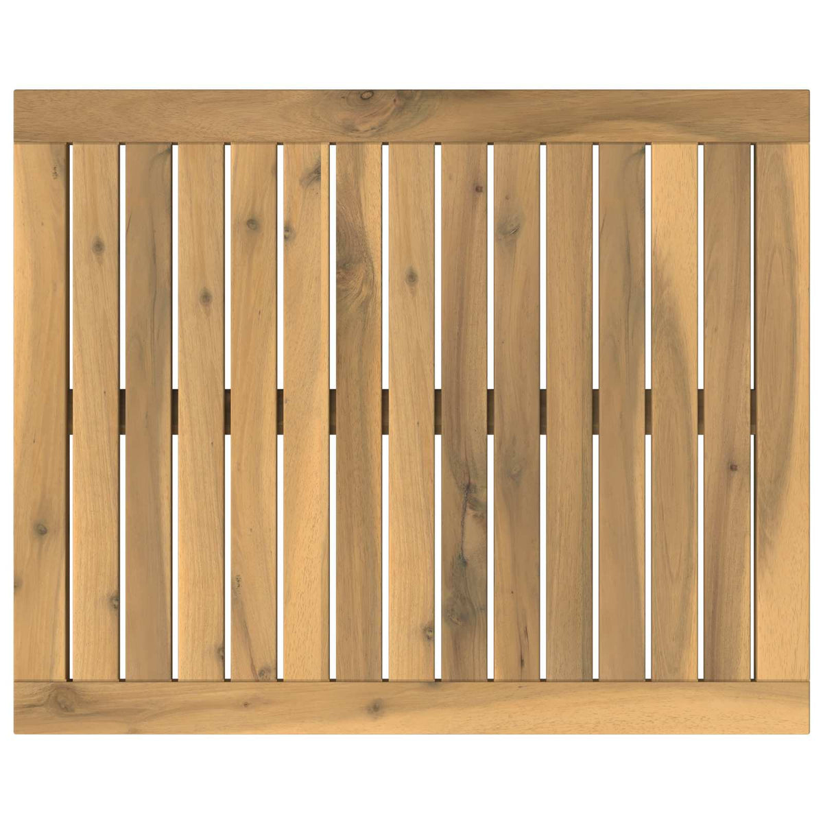 vidaXL Blat stołu 60,5 x 49 x 2 cm Prostokątny Lite Drewno Akacji