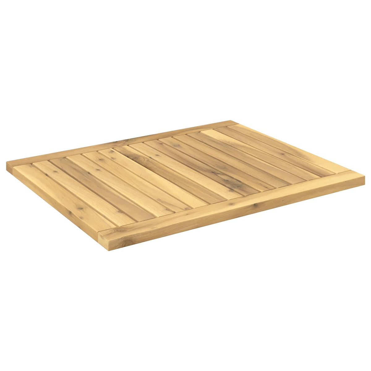 vidaXL Blat stołu 60,5 x 49 x 2 cm Prostokątny Lite Drewno Akacji