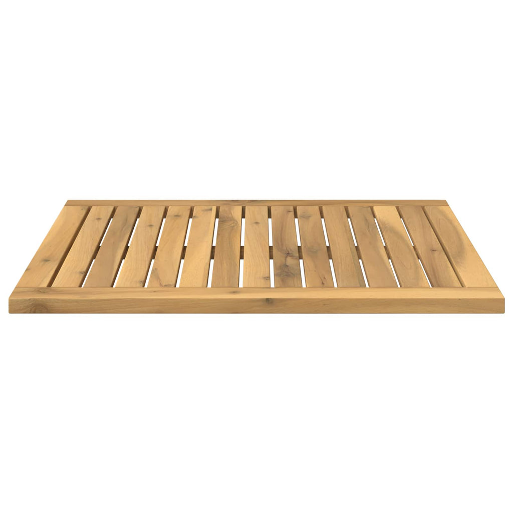 vidaXL Blat stołu 60,5 x 49 x 2 cm Prostokątny Lite Drewno Akacji