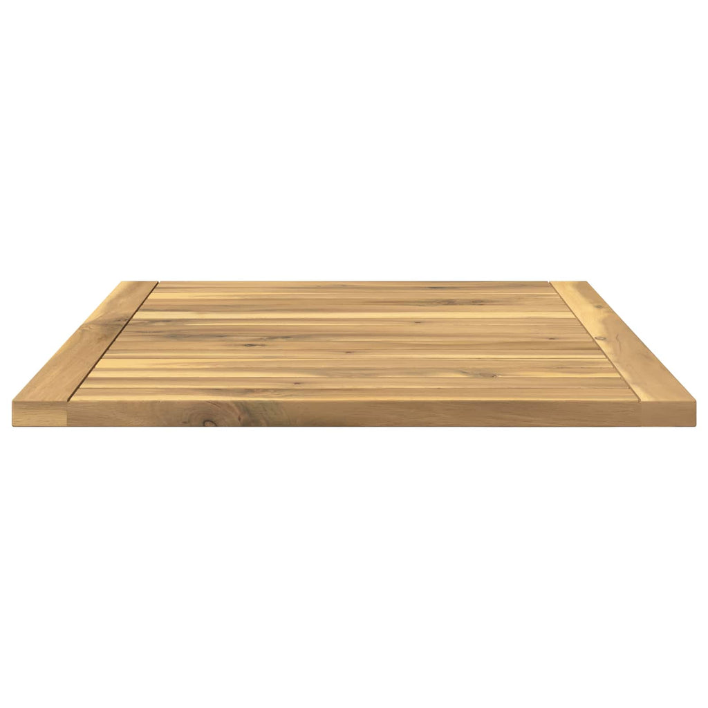 vidaXL Blat stołu 60,5 x 49 x 2 cm Prostokątny Lite Drewno Akacji