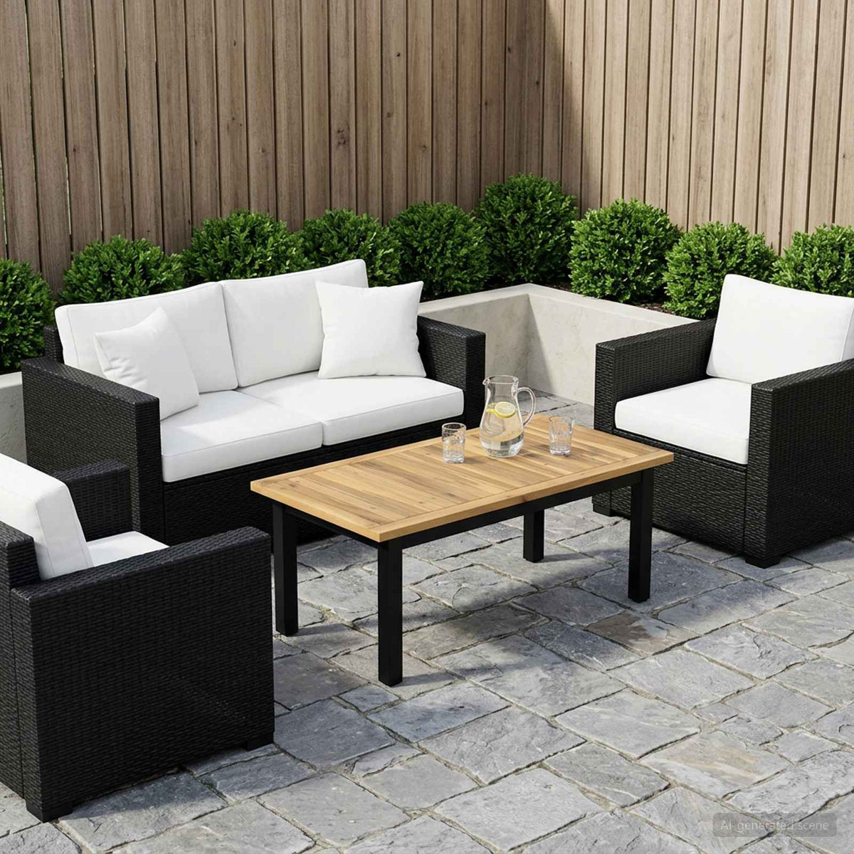 vidaXL Blat stołu 100,5 x 49 x 2 cm Prostokątny Lite Drewno Akacji