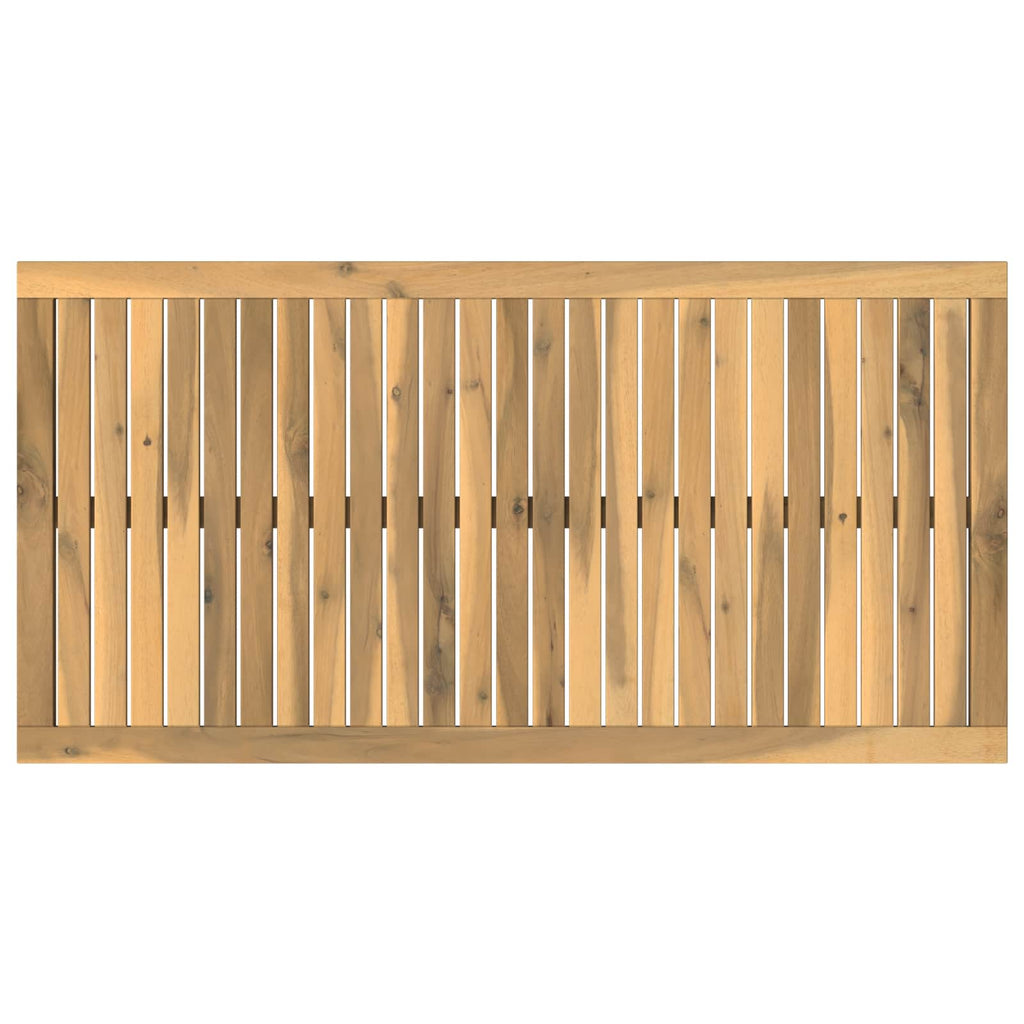 vidaXL Blat stołu 108,5 x 55 x 2 cm Prostokątny Lite Drewno Akacji