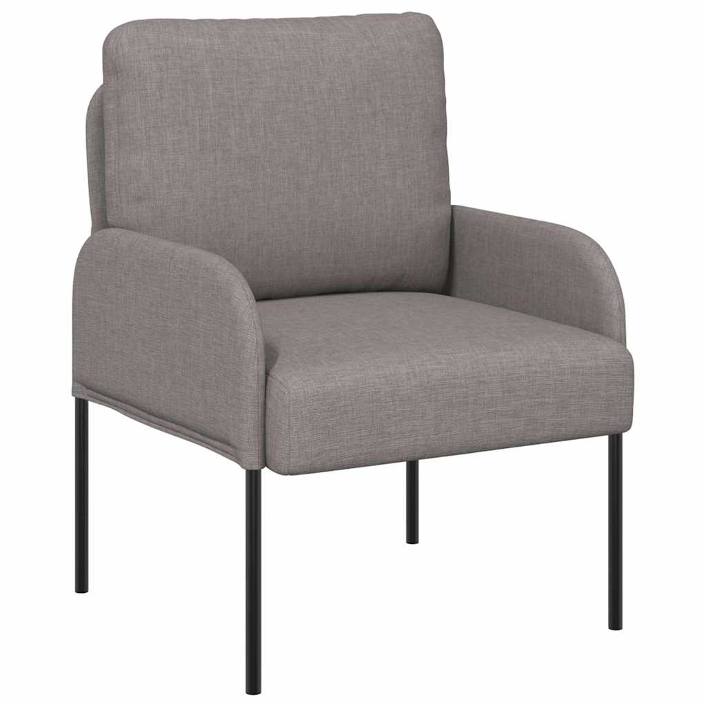 vidaXL Kanapy z poduszką 55cm Ciemnoszary sklejka