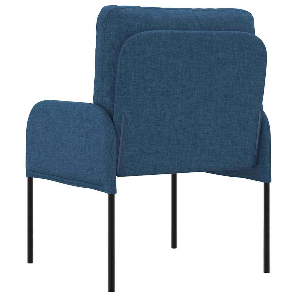 vidaXL Kanapy z poduszką 55cm Niebieski sklejka