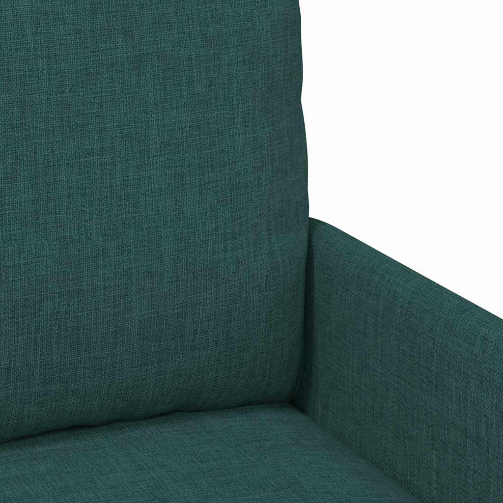 vidaXL Kanapy z poduszką 110cm Ciemna zieleń sklejka