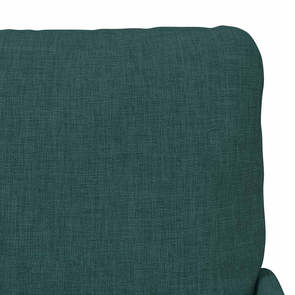 vidaXL Kanapy z poduszką 110cm Ciemna zieleń sklejka