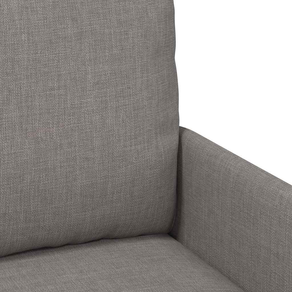 vidaXL Kanapy z poduszką 110cm Ciemnoszary sklejka