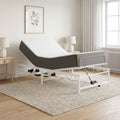 vidaXL Elektro Regulowany Stelaż Łóżka Biały 75 x 190 cm Stal
