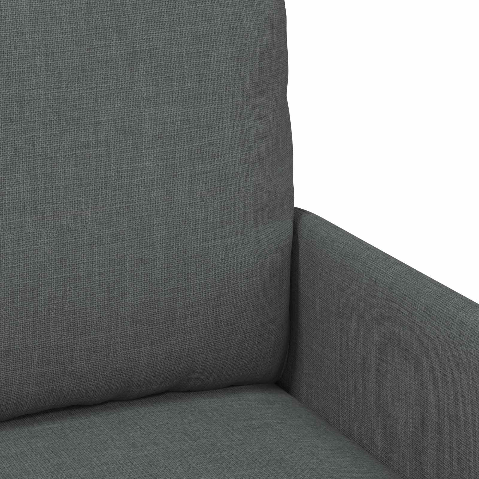vidaXL Zestawy sof 3 pcs Ciemnoszary 115 x 56 x 80 cm sklejka