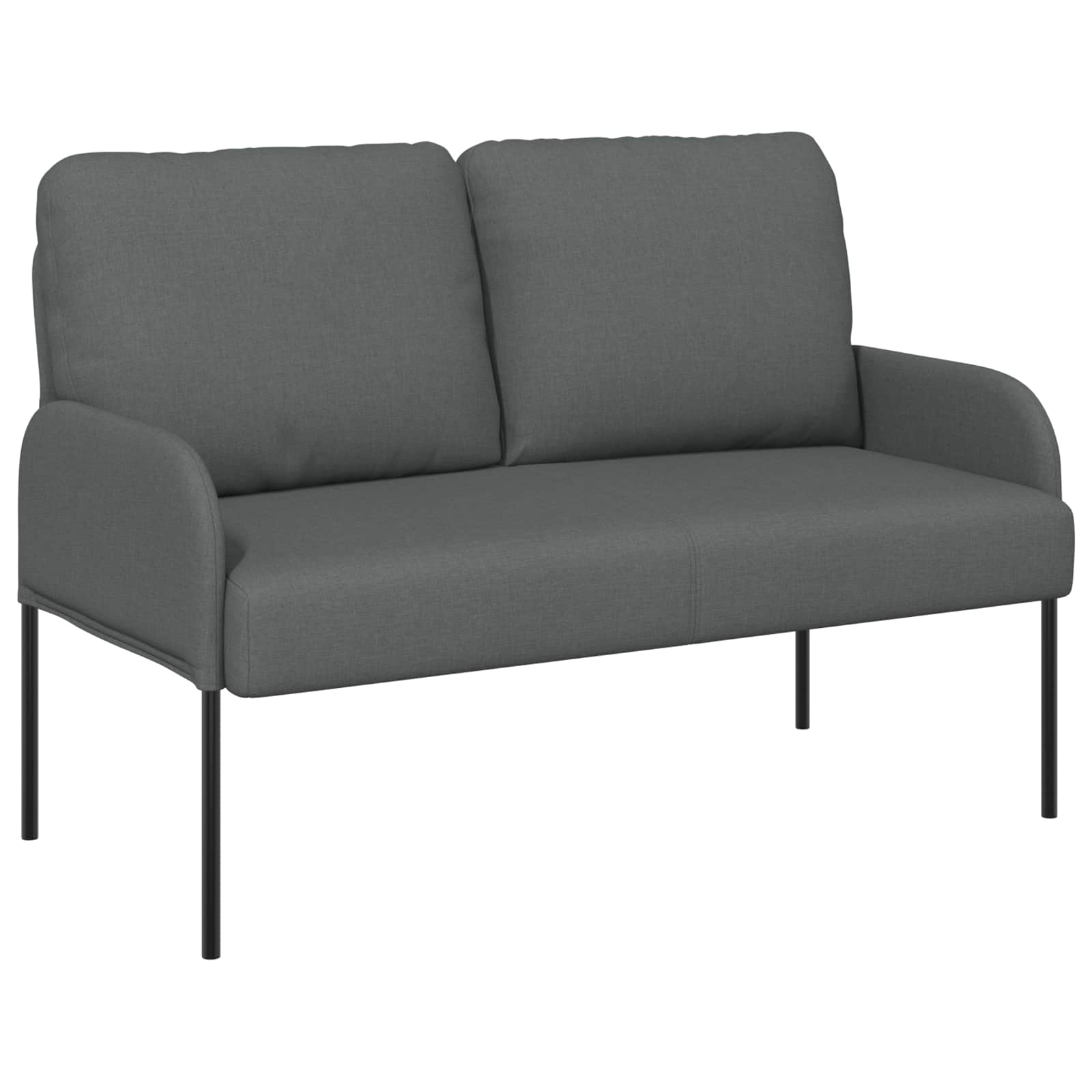 vidaXL Zestawy sof 3 pcs Ciemnoszary 115 x 56 x 80 cm sklejka