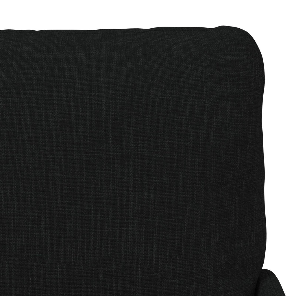 vidaXL Zestawy sof z poduszką 3 pcs Czarny 115 x 56 x 80 cm sklejka