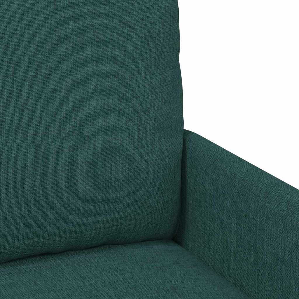 vidaXL Zestawy sof 3 pcs Ciemna zieleń 115 x 56 x 80 cm sklejka