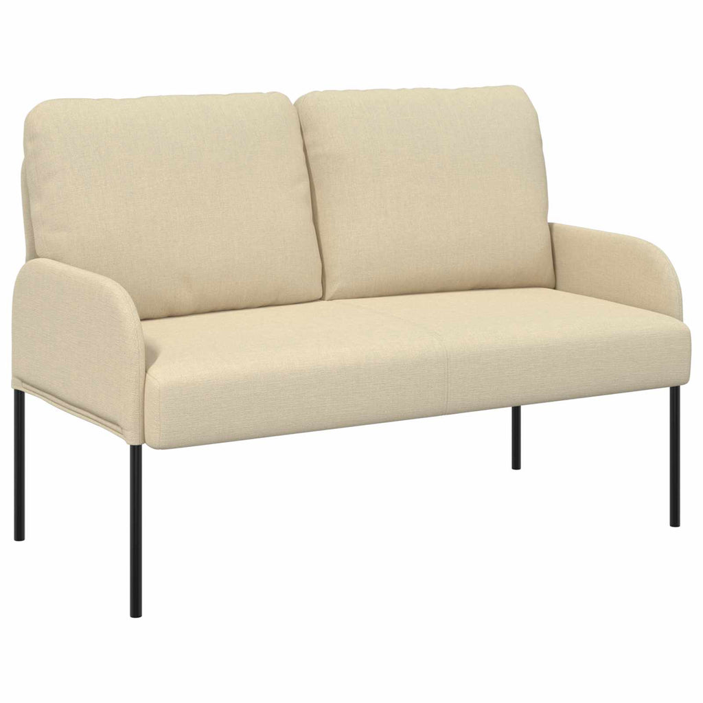 vidaXL Zestawy sof z poduszką 3 pcs Kremowy 115 x 56 x 80 cm sklejka